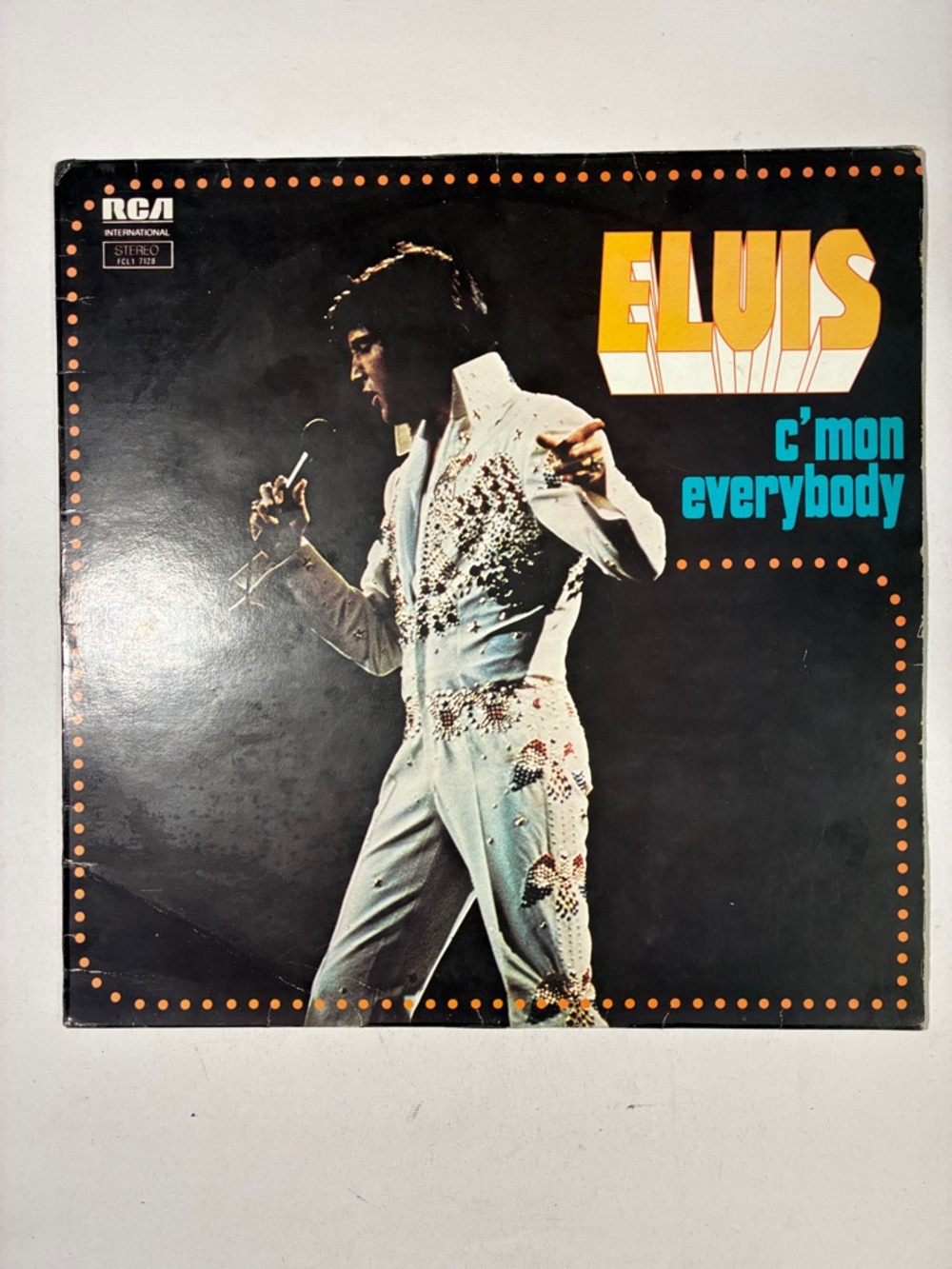 Elvis - C'mon Everybody (Black Cover, Vinyl Record)